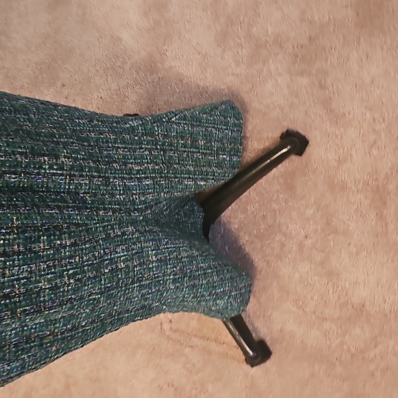 STYLEWE Teal Tweed Skirt Suit - Picture 5 of 7